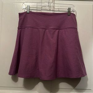 Purple athletic skirt